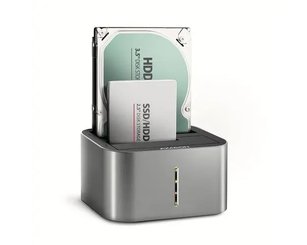 HDD Rack Axagon ADSA-DC, HDD 2.5inch/3.5inch, SATA III, USB 3.2 Gen 1 (Gri)