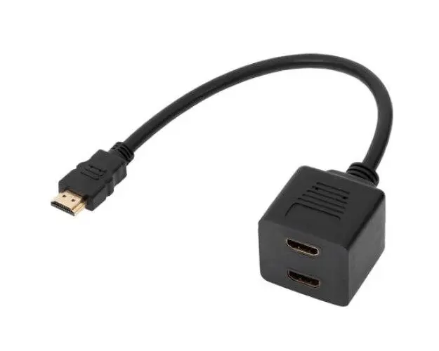 Cablu adaptor HDMI la 2 HDMI