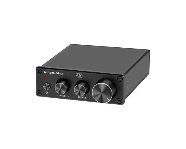 Amplificator stereo Kruger&Matz A10, 2x 50W, Bluetooth (Negru)
