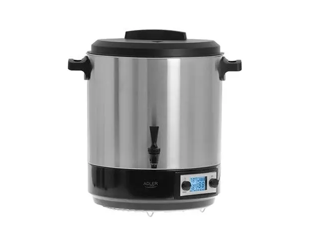 Oala electrica de pasteurizare Adler AD 4496, 2600 W, 28 L (Negru/Gri)
