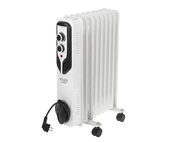 Radiator electric Adler AD7816, 2000 W, 9 elementi (Alb)