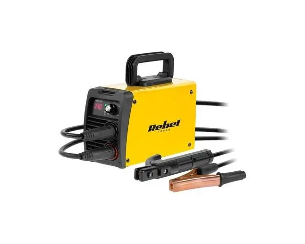 Invertor de sudura Rebel, MMA 10-140A, IP21S, 80V, 26.9A, Multicolor
