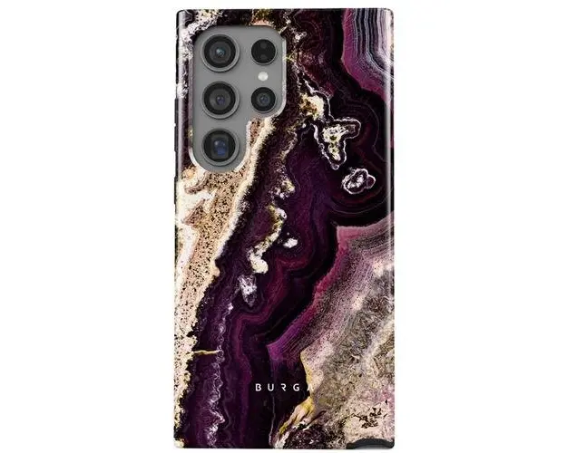 Husa Burga Dual Layer Purple Skie compatibila cu Samsung Galaxy S24 Ultra