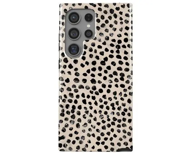 Husa Burga Dual Layer Almond Latte compatibila cu Samsung Galaxy S24 Ultra