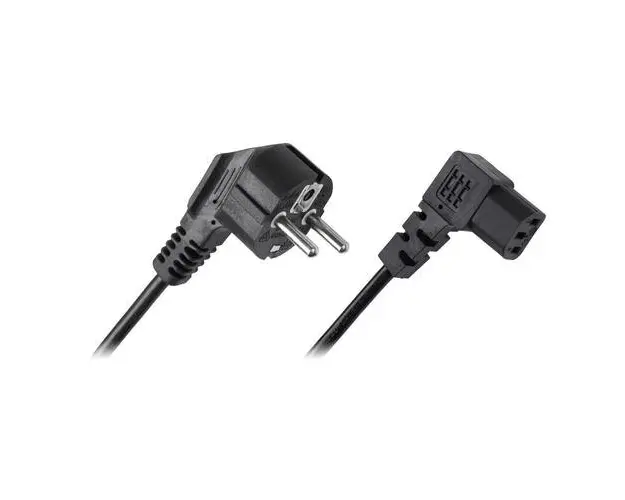 Cablu de alimentare pentru computer, Negru