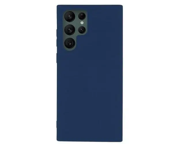 Husa Devia Nature Series Silicone Magnetic compatibila cu Samsung Galaxy S24 Ultra (Albastru)