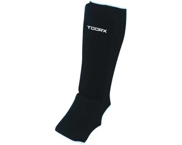 Aparator de tibie din bumbac elastic cu aparator pentru picioare TOORX, marime S