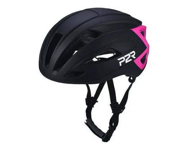 Casca Ciclism P2R RODEO, S/M (55-58cm), Negru/Roz