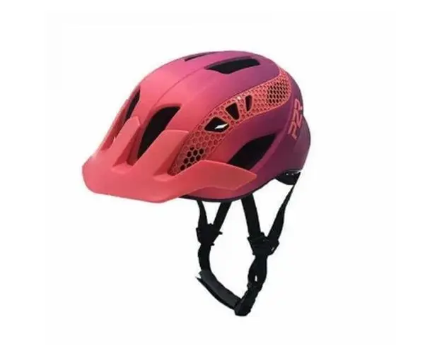 Casca Ciclism P2R ZENERO, S/M (55-58 cm), Rosu/Violet