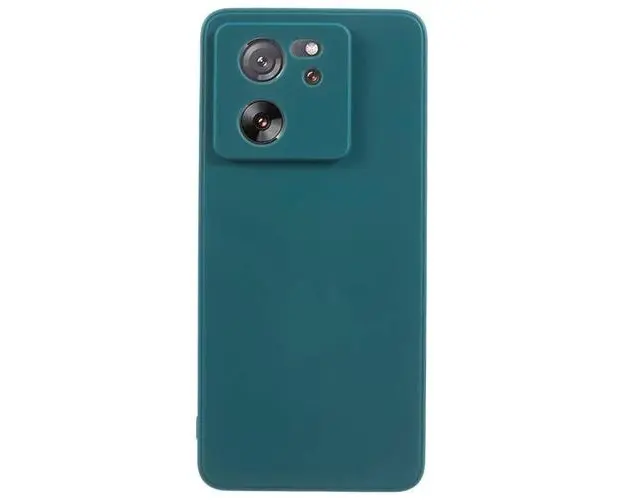 Husa Lemontti Matt Case compatibila cu Xiaomi 13T, Verde