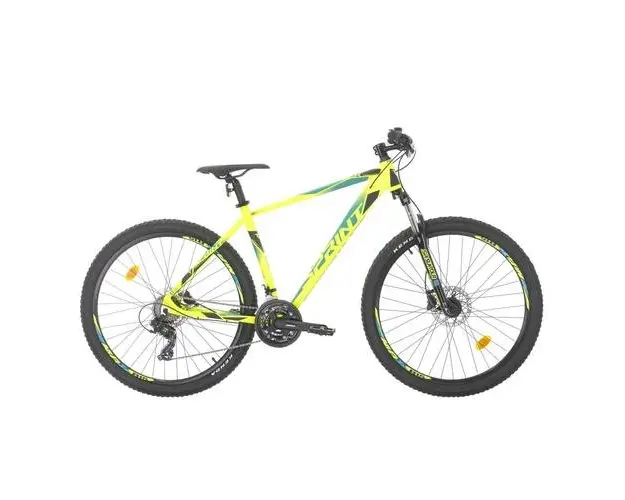 Bicicleta MTB Sprint Maverick 29, 480 mm, 2021, Verde Neon Mat