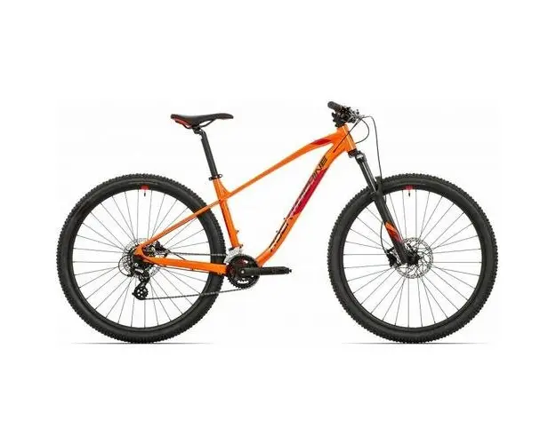 Bicicleta Rock Machine Blizz 10-29 29, 48.3 cm, 2021, Portocaliu/Rosu/Negru
