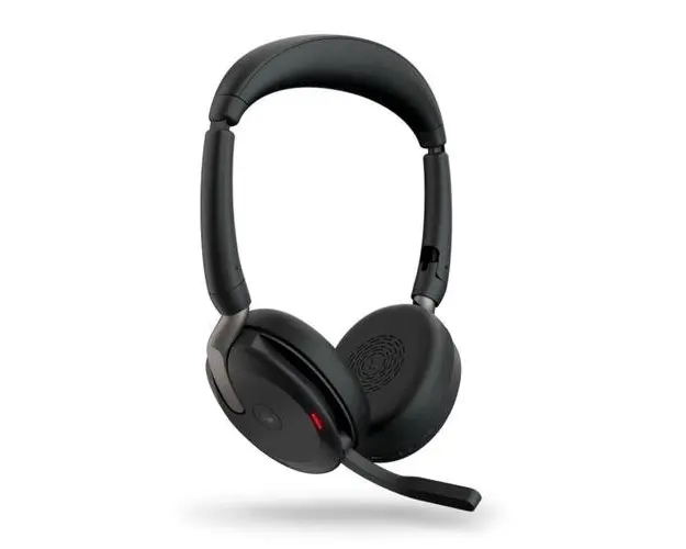 Casti Stereo Jabra Evolve 2 65 Flex, Microfon, AVRCP, USB-C, Bluetooth (Negru)