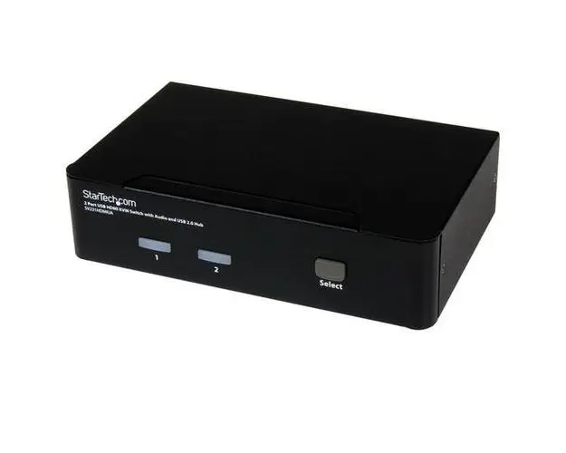 Switch KVM Startech SV231HDMIUA, 4x USB 2.0, 1x HDMI, 2x 3.5mm Mini Jack