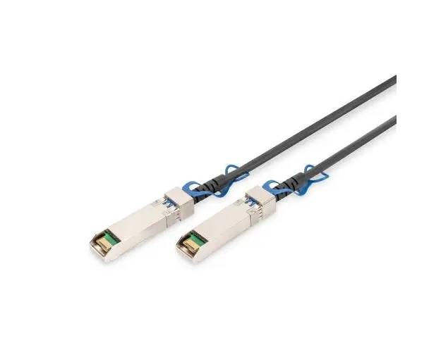 Cablu de retea SFP28 DAC, DIGITUS, 2m, Negru/Alb