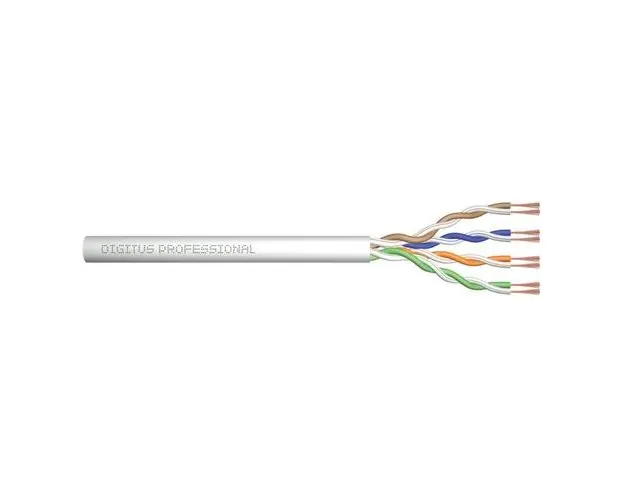 Cablu de retea, Digitus, CAT6, U-UTP, 305 m, DK-1613-P-305 (Alb)