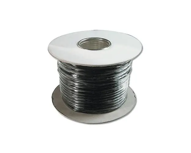 Rola cablu plat modular Digitus AK-460700-100-S, 4 fire, lungime 100 m, AWG 26, CCA (Negru)