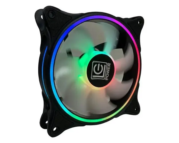 Ventilator PC, LC Power, RGB, 120mm, Multicolor