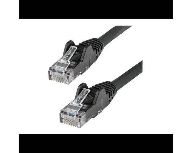 Cablu de retea StarTech N6LPATCH2MBK, 2M Cat6 U/UTP (UTP) (N6LPATCH2MBK) (Negru)