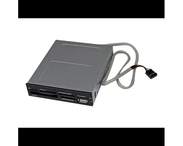 Card reader, StarTech, USB 2.0, Negru