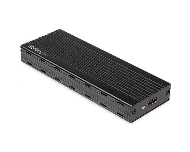 Rack SSD Extern Startech, M.2, USB-C, 10 Gbps (Negru)