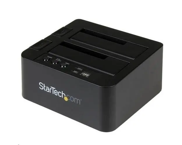 Docking Station Startech SDOCK2U313R, SATA-III, 2x2.5inch/3.5inch, 1x USB-B (Negru)