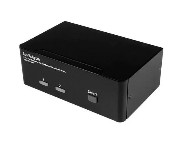 Switch KVM Startech SV231DPDDUA2, 2x USB-B, 4x USB-A, 6x DisplayPort