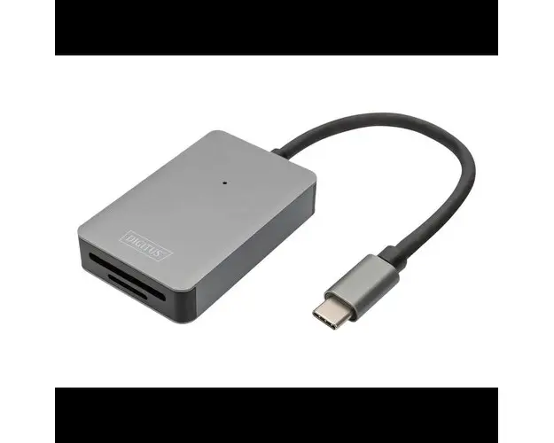 Card reader Digitus DA-70333, USB-C, Gri