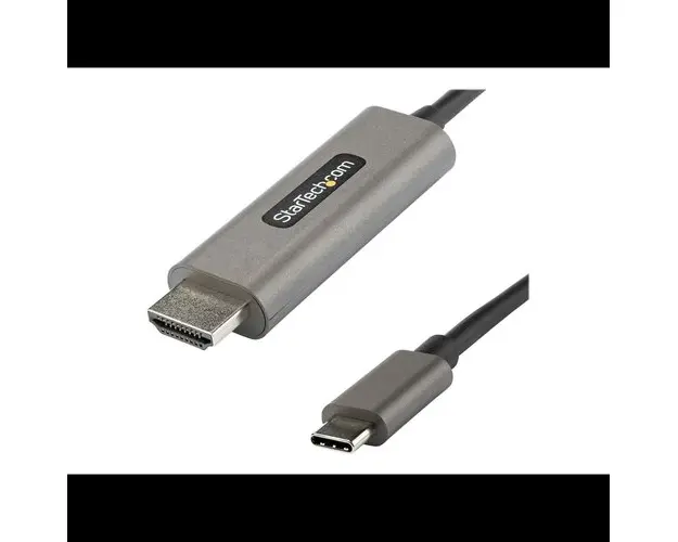 Cablu StarTech, Convertor video, 3 m, HDMI tip A, USB tip C, Negru/Argintiu