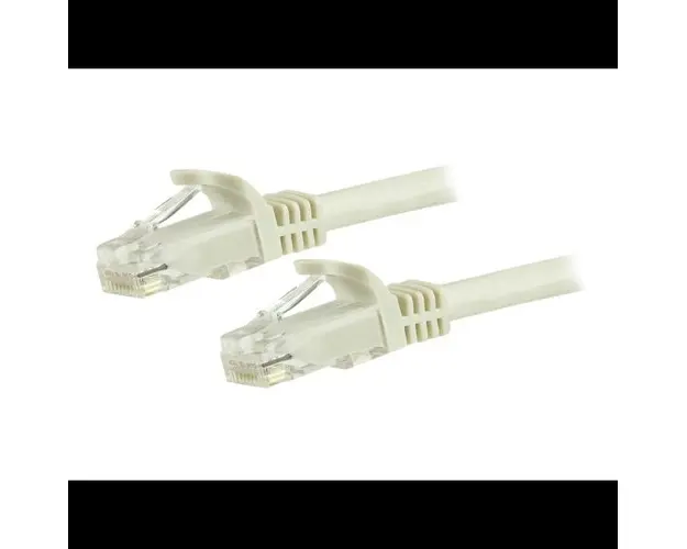 Cablu de retea, StarTech, Cat.6, U/UTP, 5 m, Alb