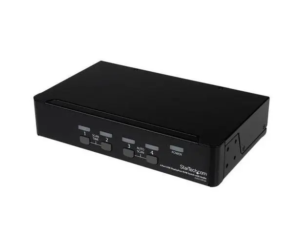 Switch KVM Startech SV431DPUA, 4x USB 2.0, 1xDisplayPort
