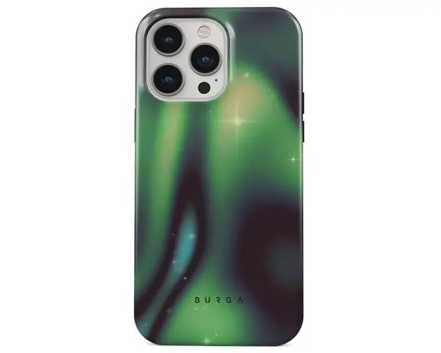 Husa Burga Dual Layer Aurora compatibila cu iPhone 14 Pro Max