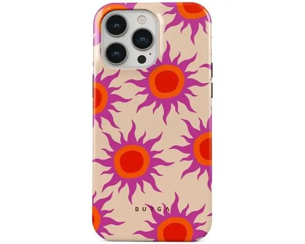 Husa Burga Dual Layer Sunset Glow compatibila cu iPhone 14 Pro Max