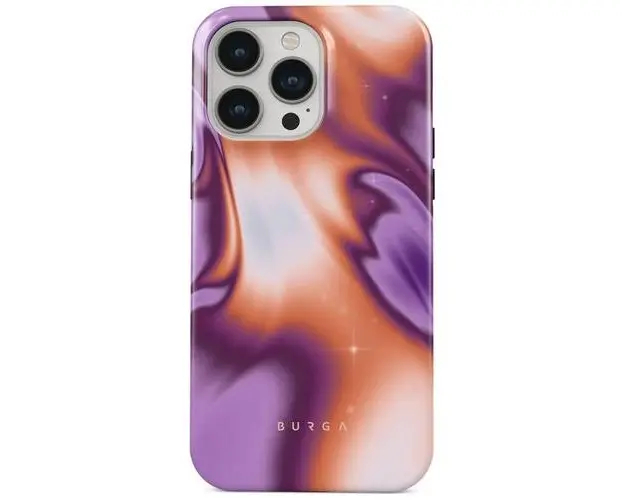 Husa Burga Dual Layer Nebula compatibila cu iPhone 14 Pro