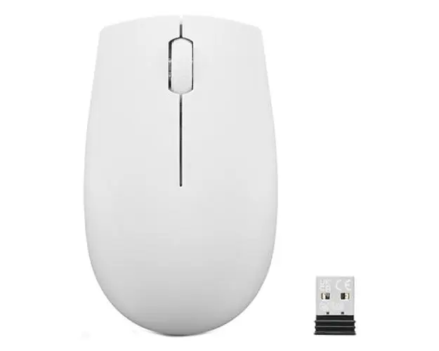 Mouse wireless Lenovo 300, 1000 DPI (Gri)