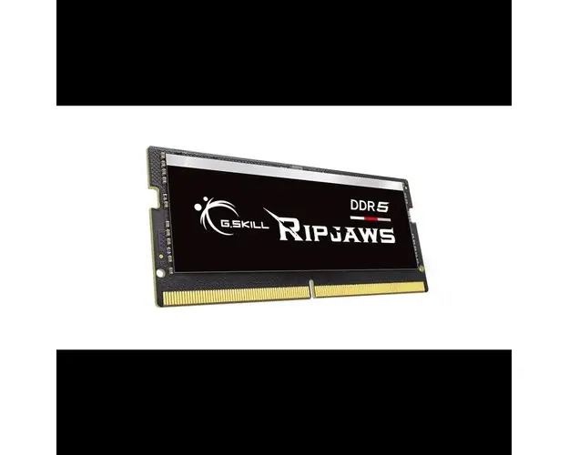 Memorie RAM, G.Skill, 32 GB, 4800 MHz, DDR5 RAM pentru notebook G.Skill Ripjaws CL38 (1x32GB)