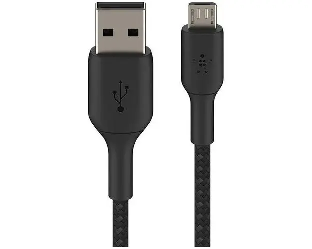 Cablu Belkin BOOST CHARGE Micro-USB catre USB-A, impletit, 1M, Negru
