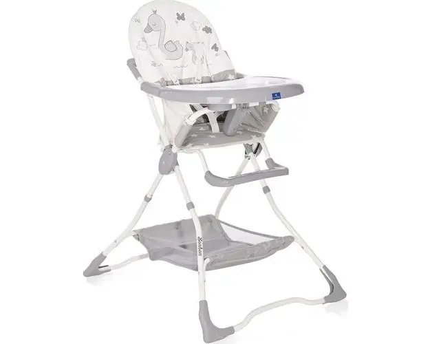 Scaun de masa Lorelli Bonbon Grey Swan, Gri