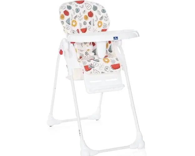 Scaun de masa, Lorelli, Dulce, reglabil, White Fruits, colectie 2021
