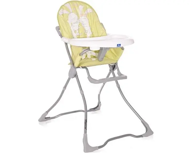 Scaun de masa Lorelli Marcel Golden Green Friends, Verde