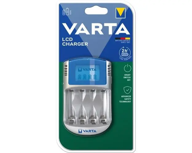 Incarcator universal Varta 57070201401, 12V, USB (Gri)