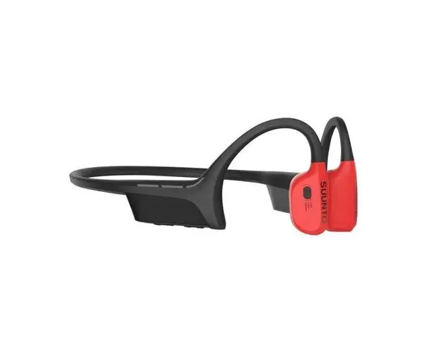 Casti Alergare Suunto Wing, Bluetooth (Negru/Rosu)