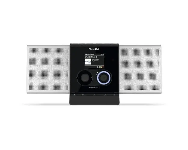 Radio TechniSat Multyradio 600 IR, CD Player, 40 W, Ecran TFT 3.2inch, Wi-Fi, MP3 prin USB (Argintiu/Negru)
