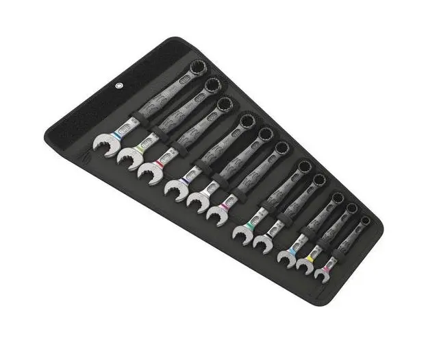 Set chei combinate WERA, numar scule: 11buc, dimensiune metrica: 10, 11, 12, 13, 14, 15, 16, 17, 18, 19, 8 mm