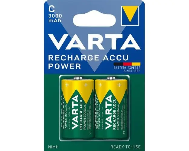 Baterie, VARTA, 3000 mAh, BL2, Verde/Galben