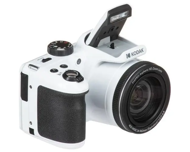 Aparat Foto Kodak PixPro AZ405, 20 MP, Zoom 40X, Full HD 1080p (Alb)