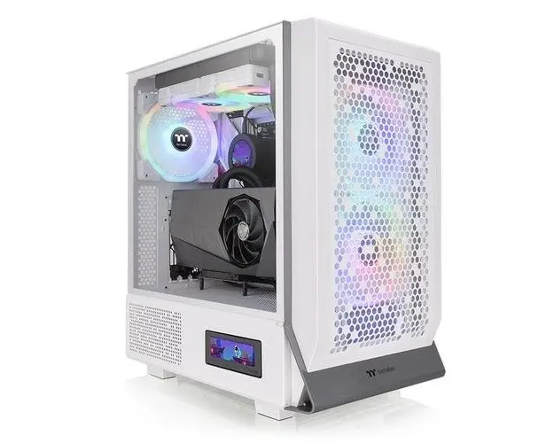 Carcasa , Thermaltake Ceres 300 TG ARGB, Middle Tower, fara sursa, ATX (Alb)