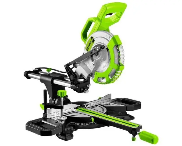 Fierastrau circular Zipper ZI-KGS210DS, 1700 W, 4500 rpm (Verde/Negru)