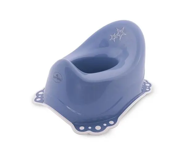 Olita anatomica antiderapanta LORELLI, greutate maxima 30 kg, spatar inalt, Albastru