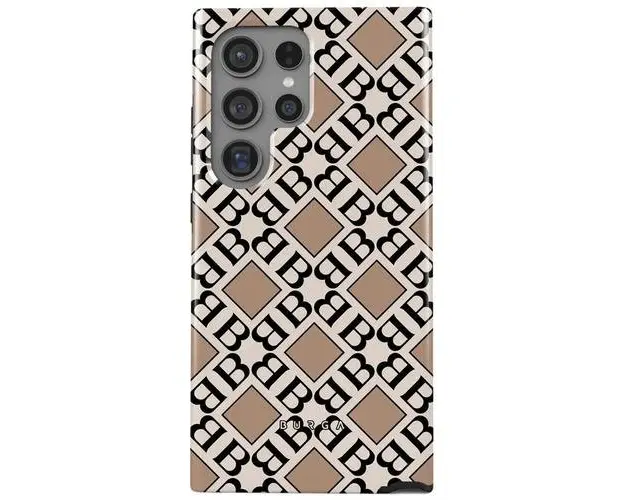 Husa Burga Dual Layer Monogram compatibila cu Samsung Galaxy S24 Ultra